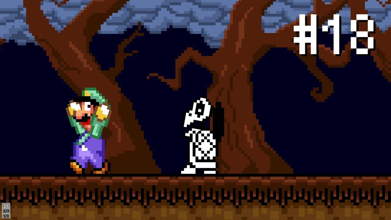 ドット絵マリオムービー　#18 ダークランド【ゼロから始めるピクセルアニメーション】