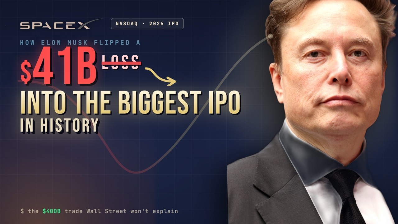 SpaceX: How Elon Musk Turned a $41 Billion Loss Into the Biggest IPO in History