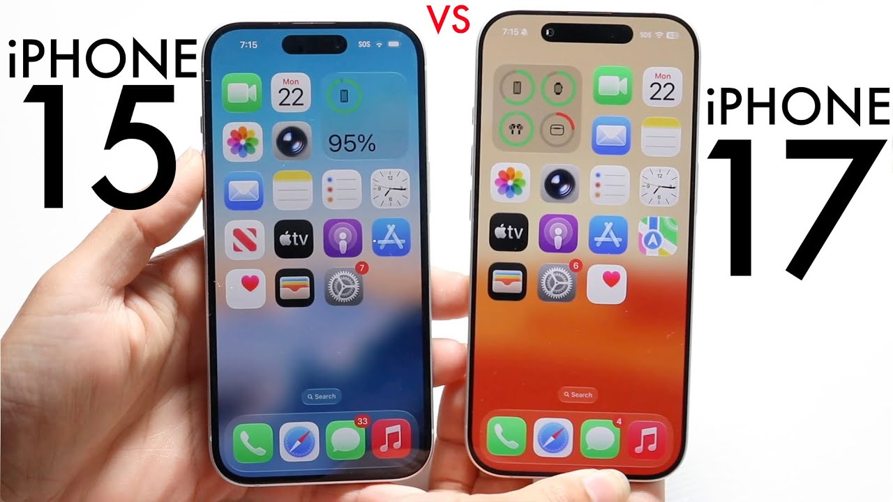iPhone 17 против iPhone 15! (Сравнение) (Обзор)