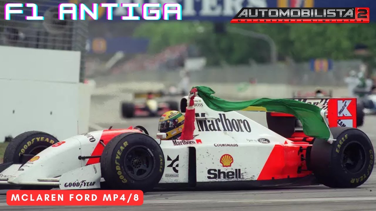 Série F1 Antiga - Ayrton Senna no limite para melhorar seu tempo em Adelaide 1993