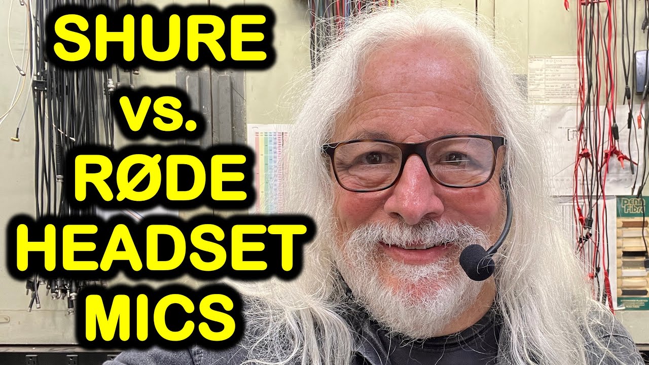 ⭐ Shure PGA31 Headset Microphone vs. RODE Lavalier Headset on the R&Oslash;DE Filmmaker 0026
