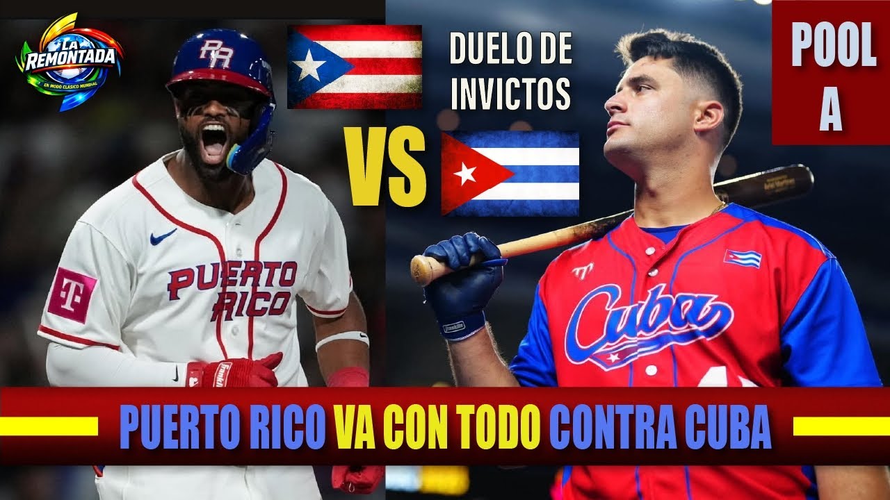 LO QUE NO TE HAN DICHO del Cuba contra Puerto Rico en el VI Clásico Mundial 🇨🇺 🇵🇷 #wbc2026 #previa 