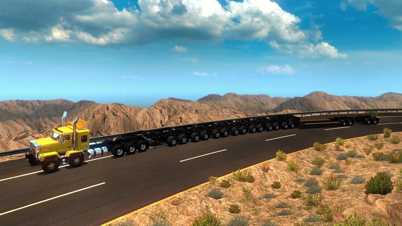 Kenworth C500 Remolcando un Cien Pies