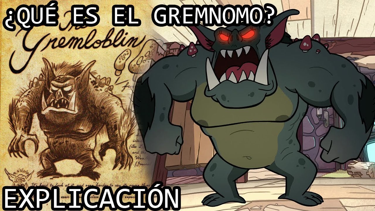 ¿Qué es el Gremnomo? EXPLICACIÓN | El Gremnomo o Gremloblin de Gravity Falls EXPLICADO