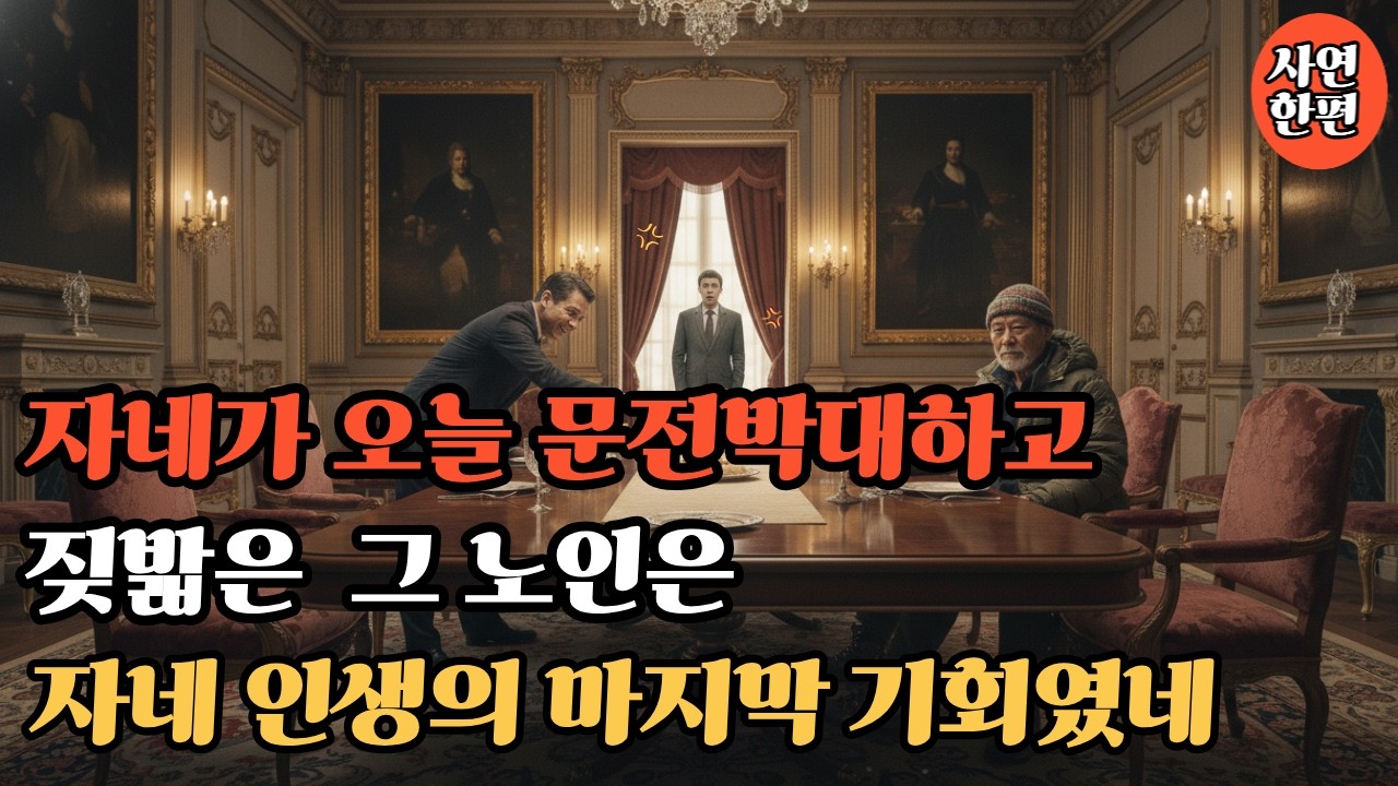 황금 열쇠와 먼지 쌓인 보따리. . . ..선택은 자네 몫 이였네  ㅣ반전사연 ㅣ 시니어 사연 ㅣ 인생역전