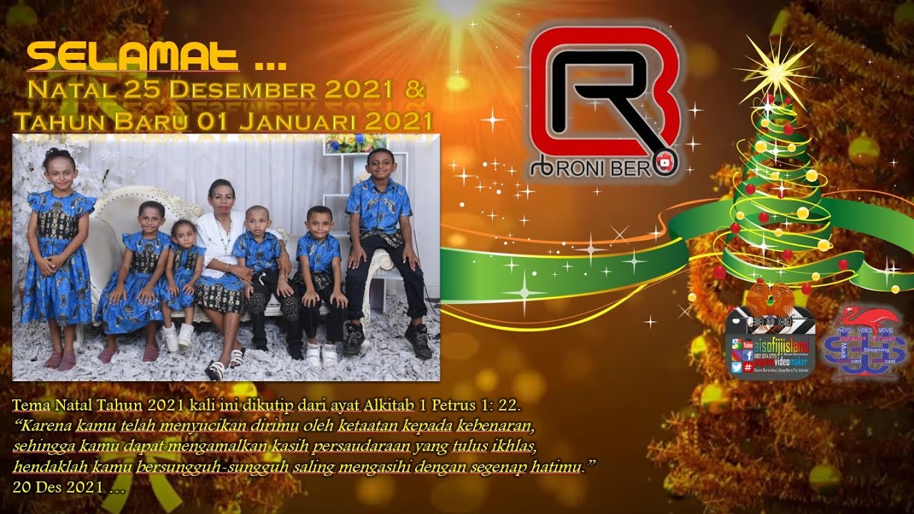 #MerryXmas Long You - All Children's and Daddy Roni Bero | #Berotabui - #PapuansVideoMaker Des. 2021