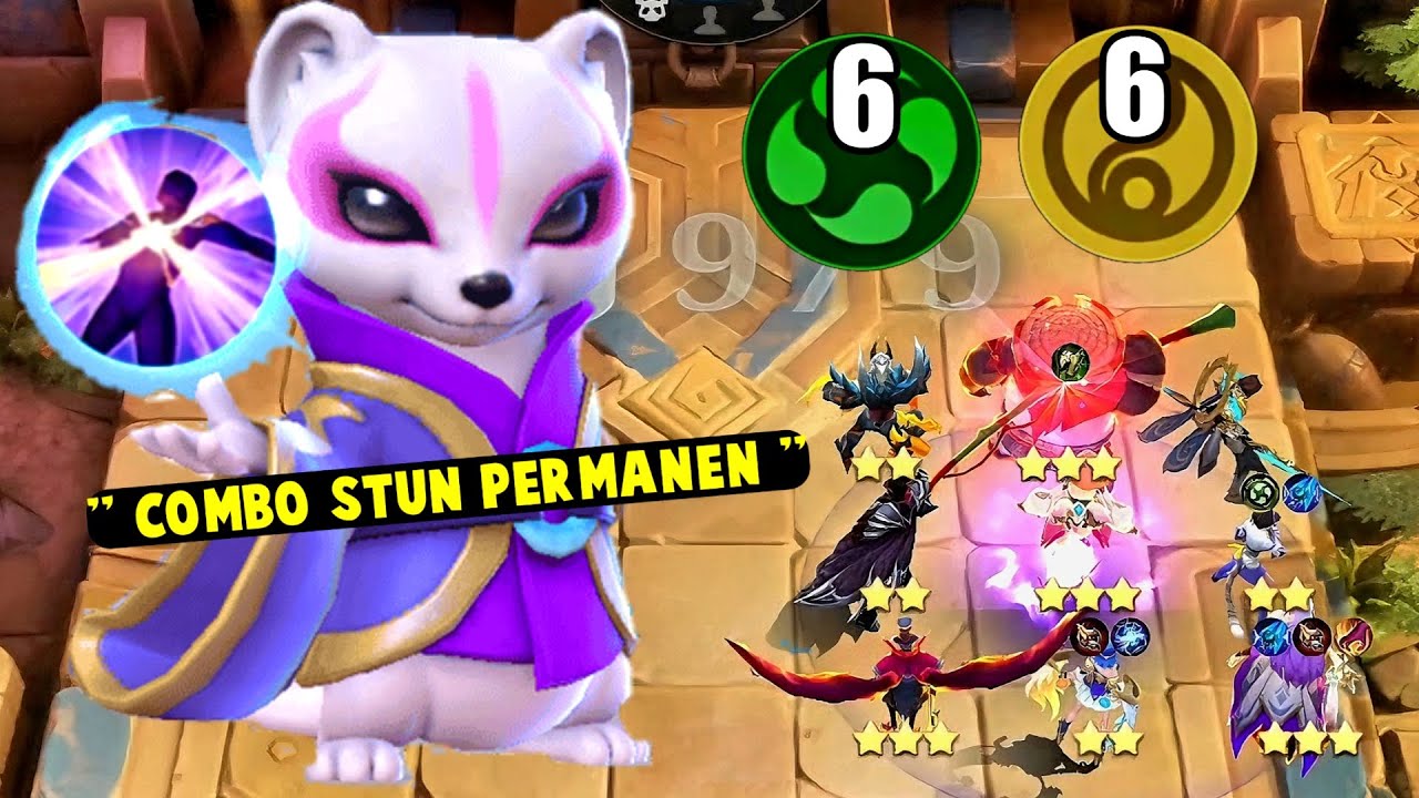 YUKI SKILL 2‼️ 6 ELE 6 CADIA COMBO STUN PERMANEN MAGIC CHESS COMBO TERKUAT