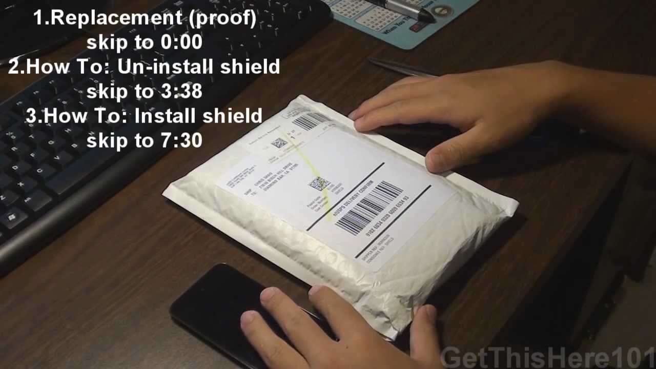 Review/Replacement/Removal/Installation/Unboxing: Zagg invisible shield