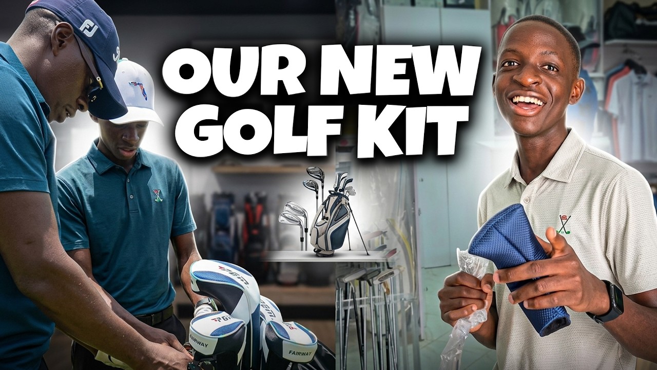 LEURONE FINALLY GETS HIS GOLF SET&hellip; WATCH WHAT HAPPENED NEXT! 