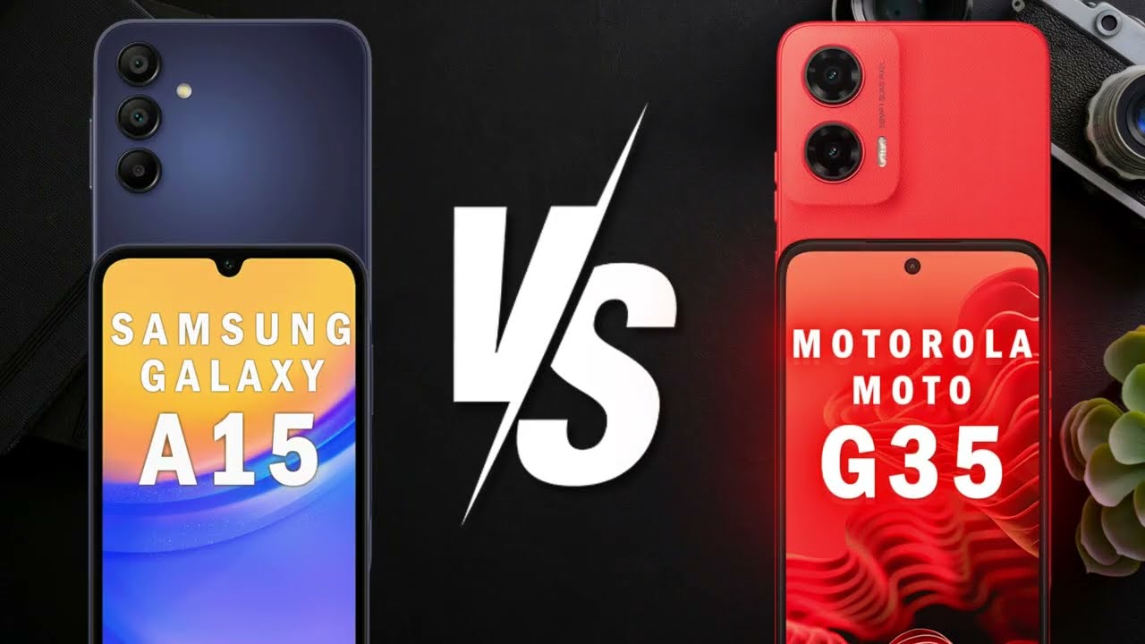 Samsung Galaxy A15 5G vs Motorola Moto G35 Comparativo