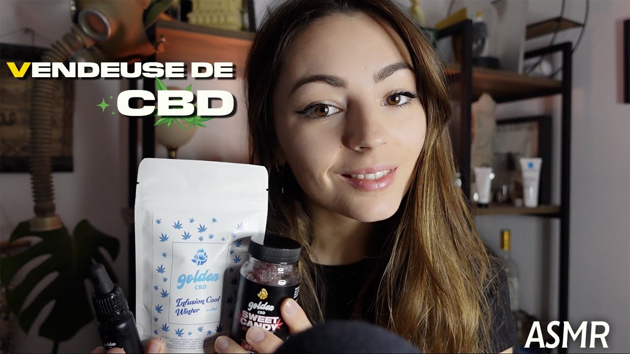 ♡ ASMR  -  Vendeuse dans une boutique de CBD ♡