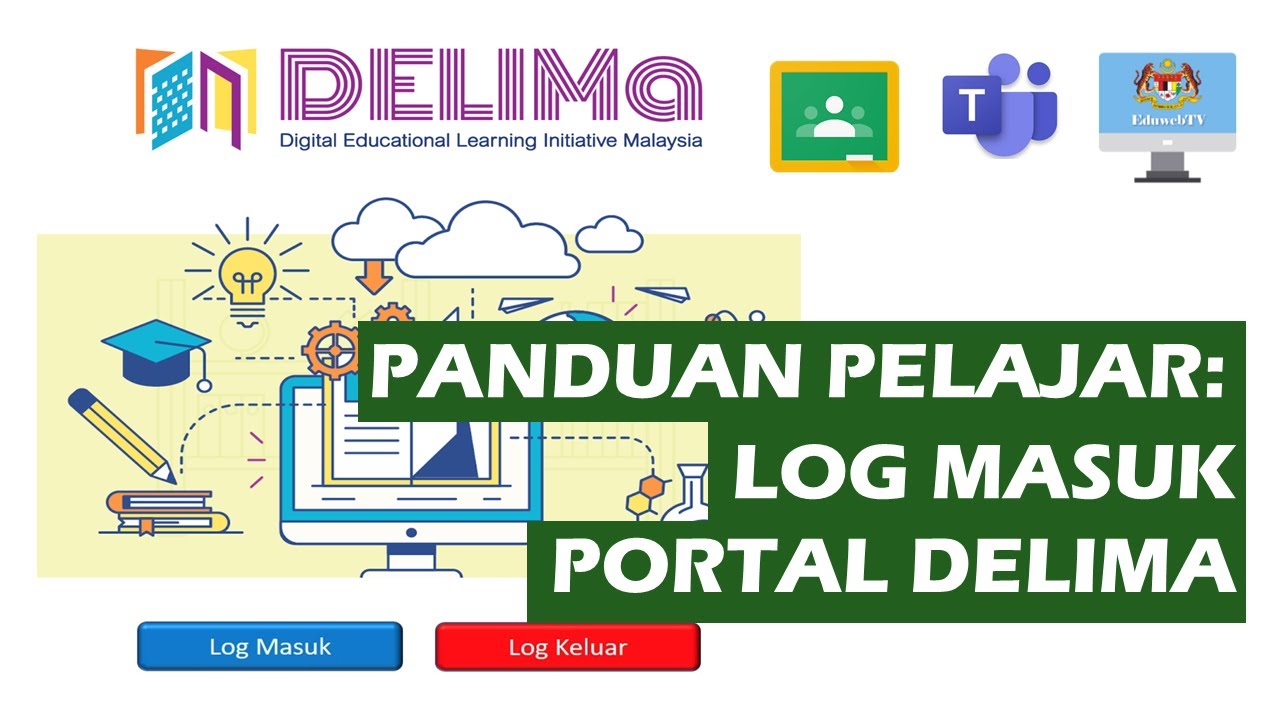 Panduan Pelajar: Log Masuk Portal Delima
