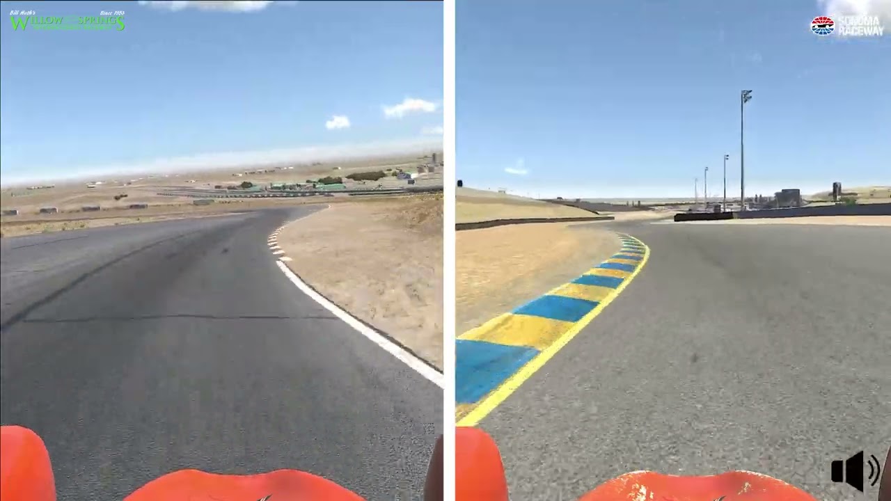 iRacing 2023 vs. 2008 Track Graphics Comparison