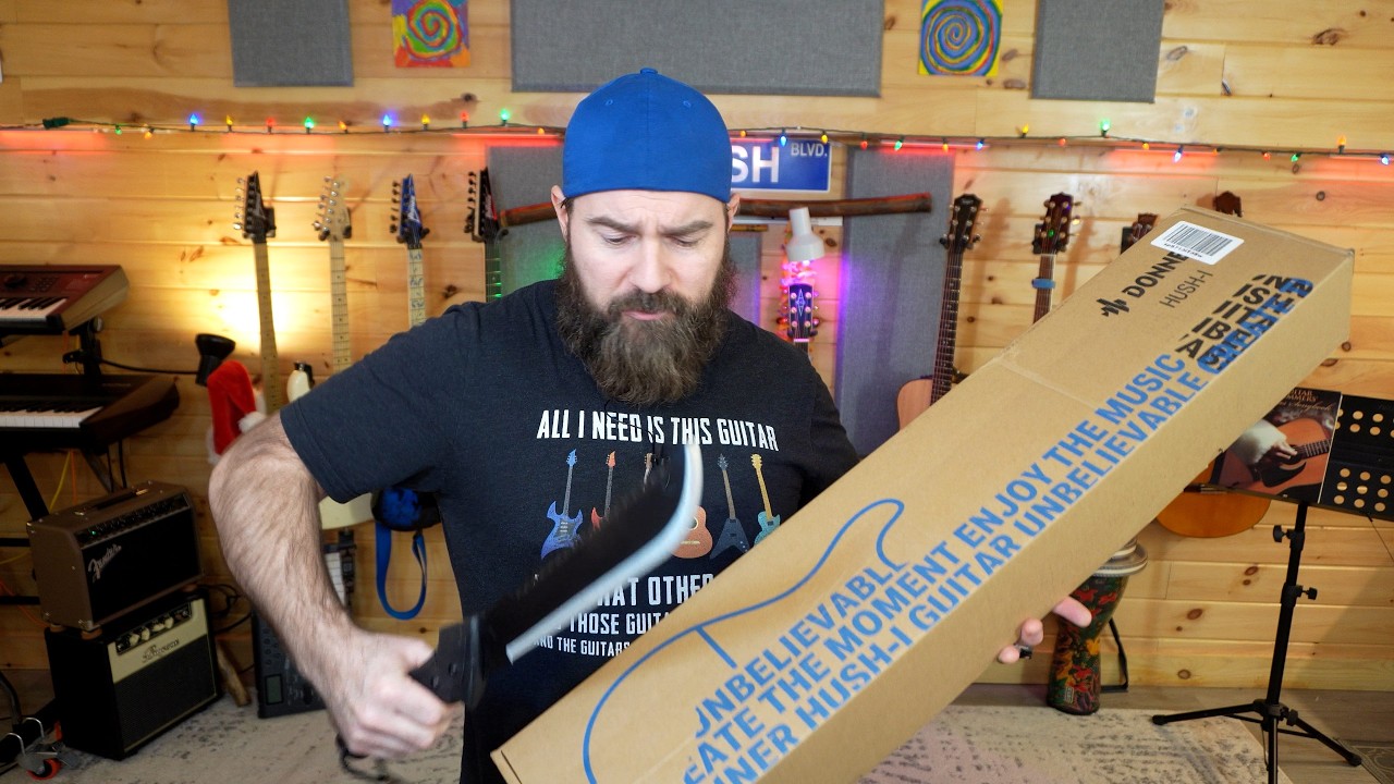 Donner Hush - I Guitar Unboxing & Review