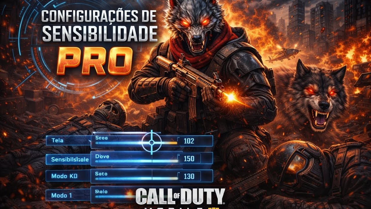 Call Of Duty Mobile : Configurações de Sensibilidade Pro