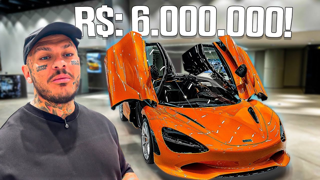 O TERROR DOS VENDEDORES CHEGOU NA  LOJA DA MCLAREN 