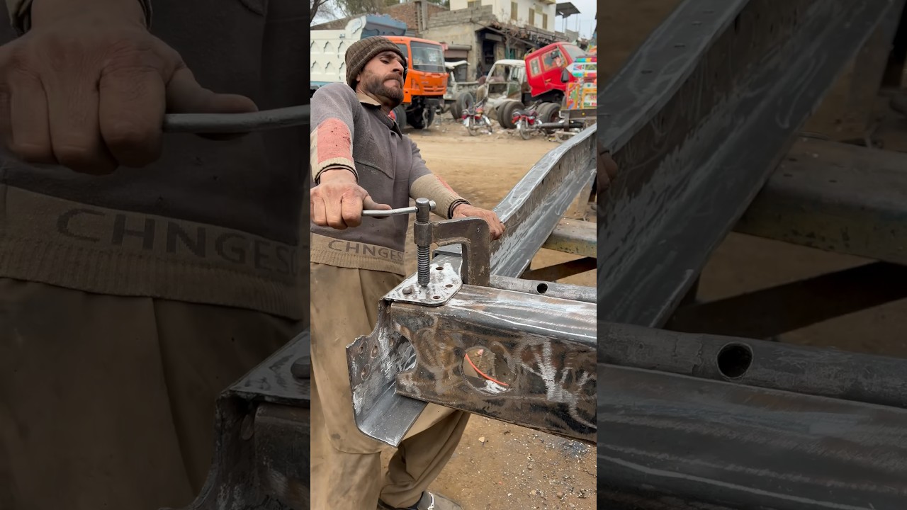 Best way to weld a Truck Frame cross 