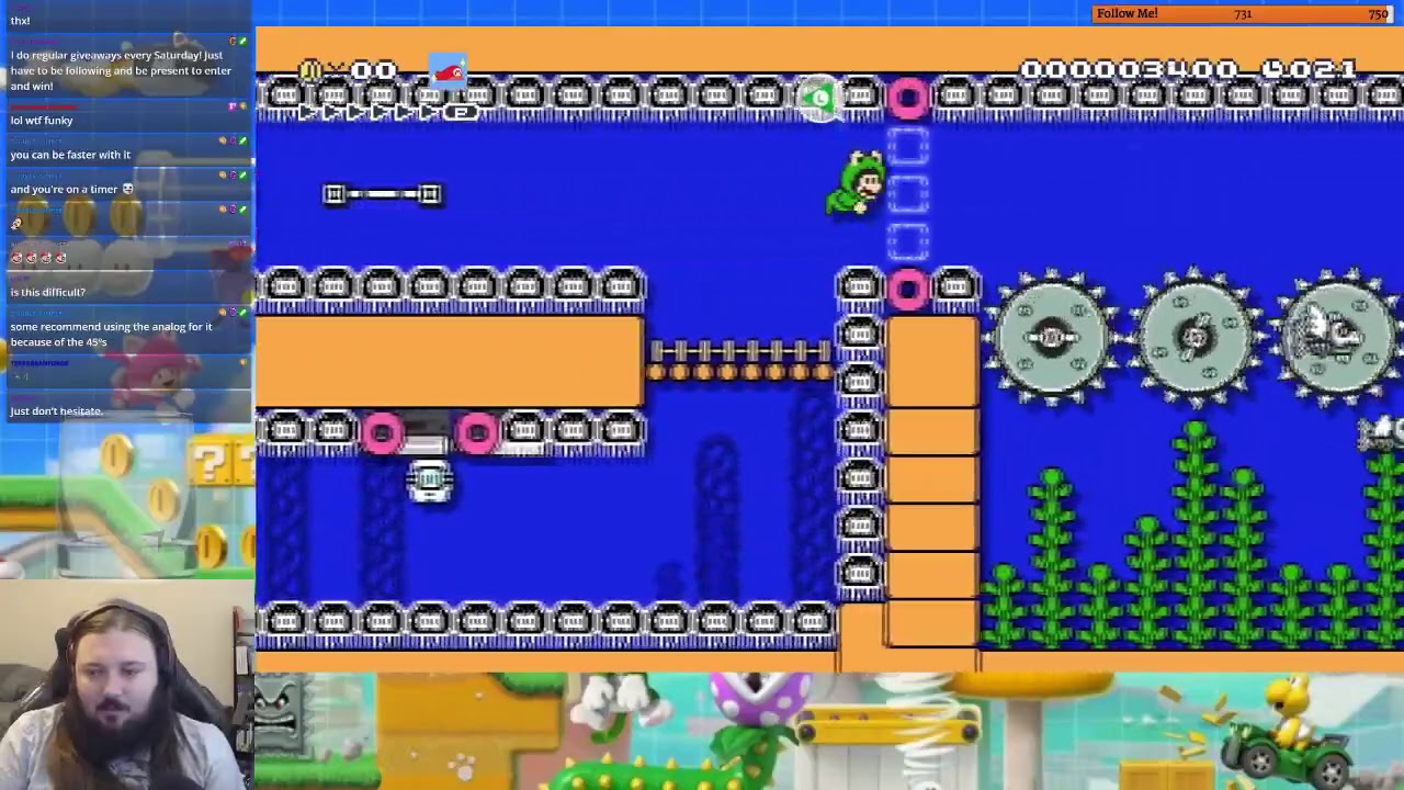 Super Mario Maker 2 147 - Froggy Frontier by Ric10do
