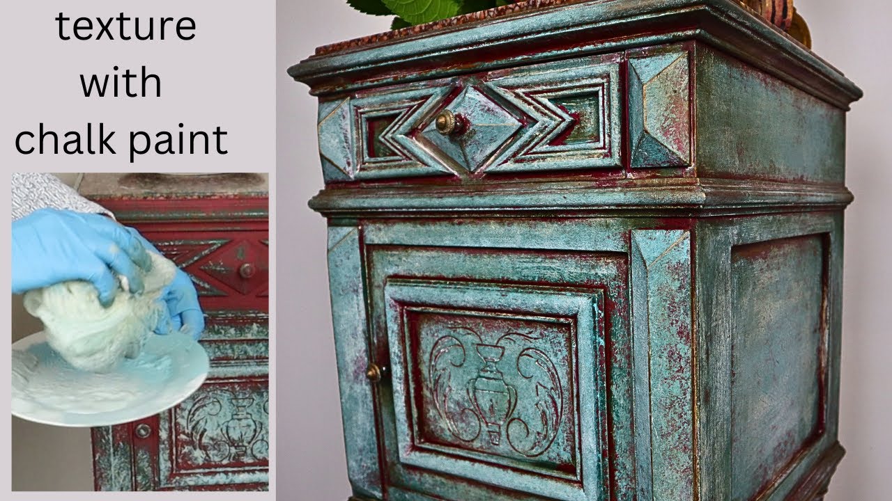 How to create texture and layers with Chalk Paint