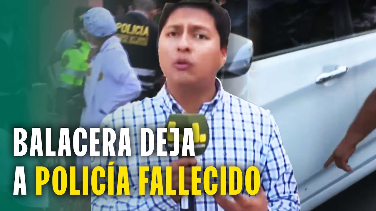 Policía asesinado en el Callao: Encuentran autos con impactos de bala en la escena del crimen