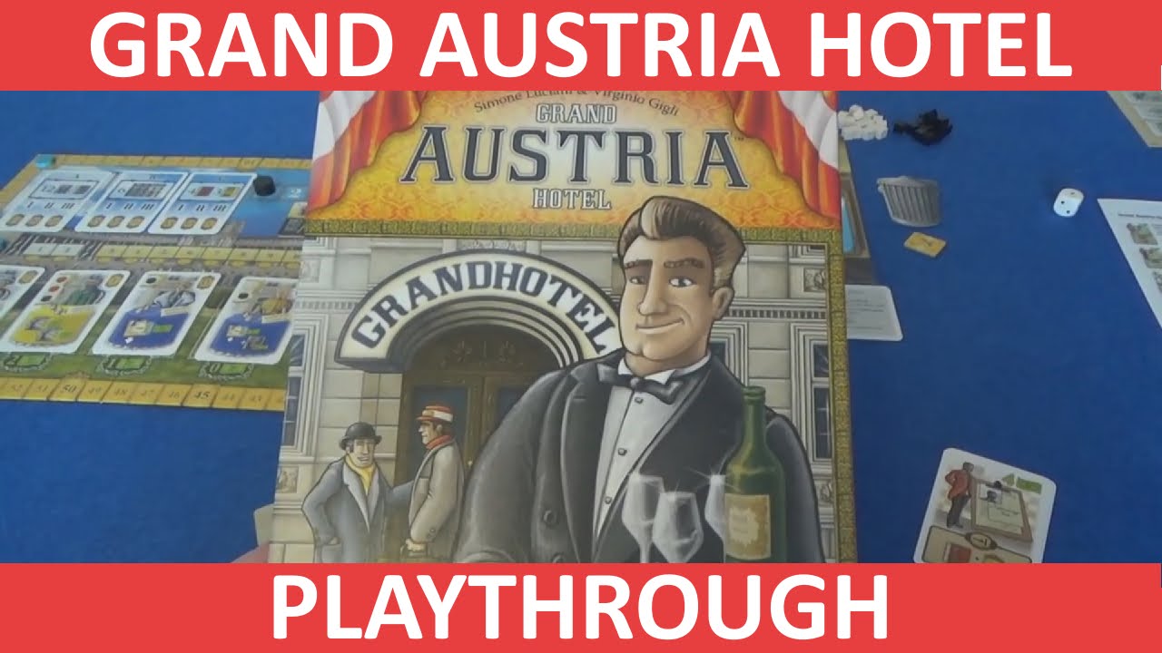 Grand Austria Hotel - Solo Playthrough - Part 1