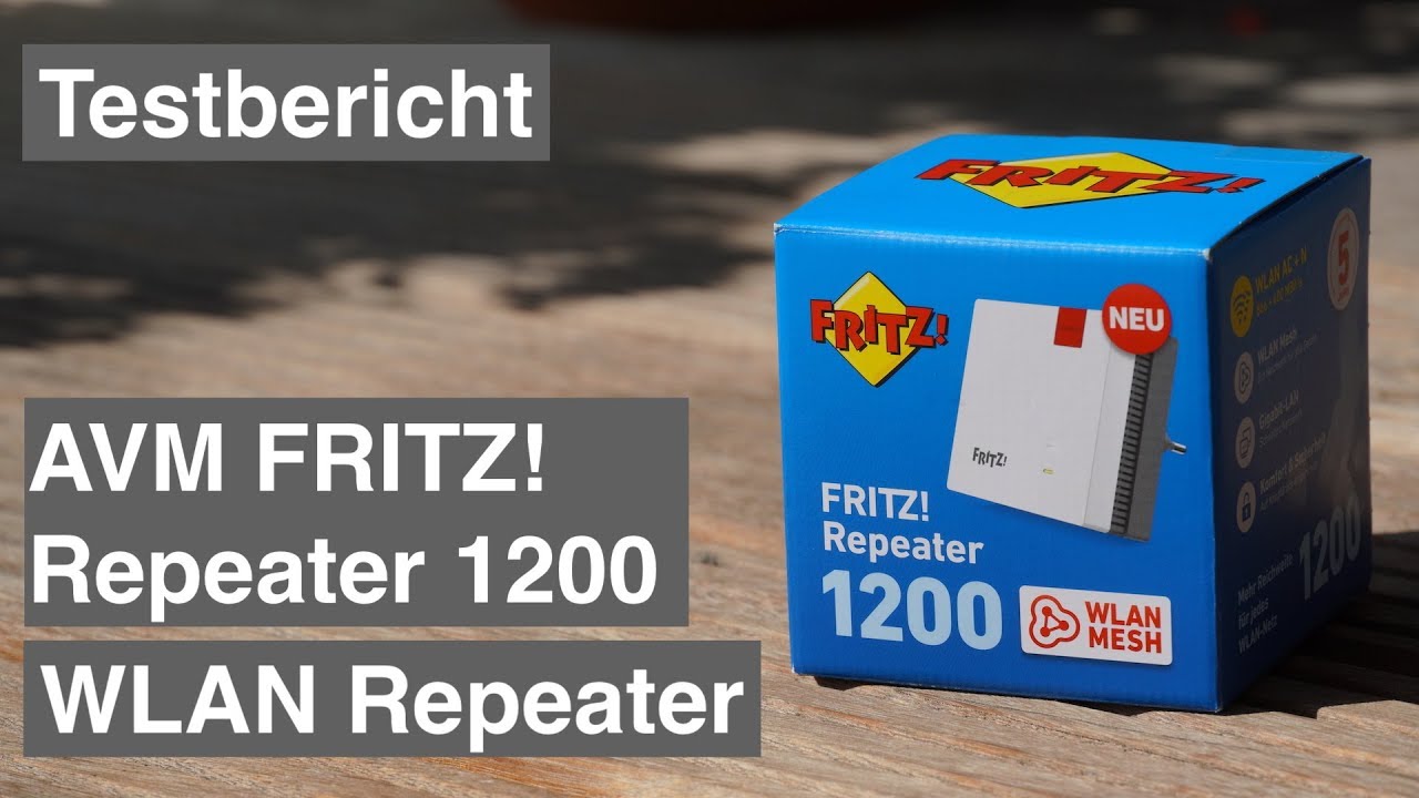 Test: AVM FRITZ!Repeater 1200 (WLAN Repeater)