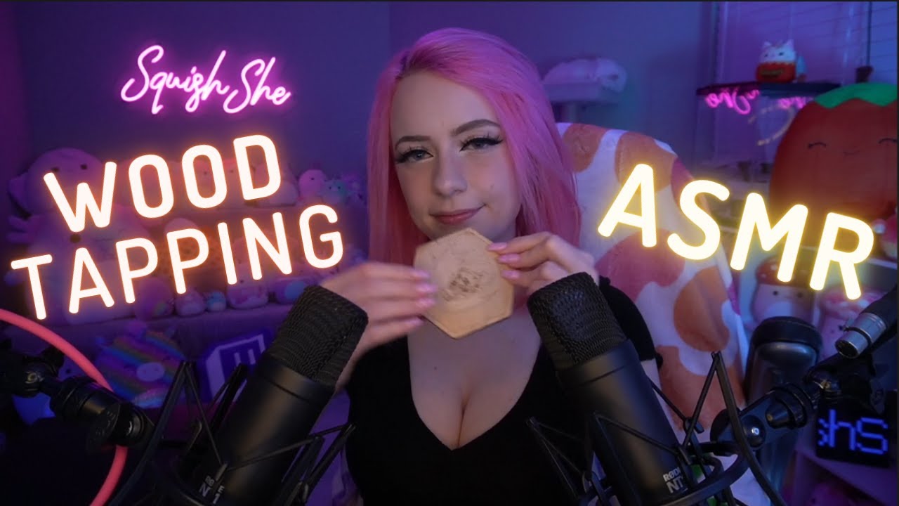 ASMR Wood Tapping and Scratching For Sleep