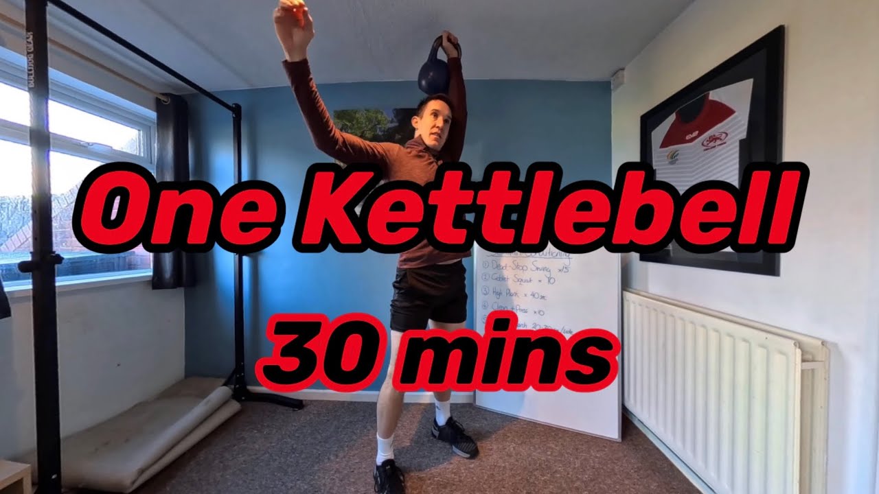 30 Minutes. One Kettlebell. The Simplest Workout That Actually Works.