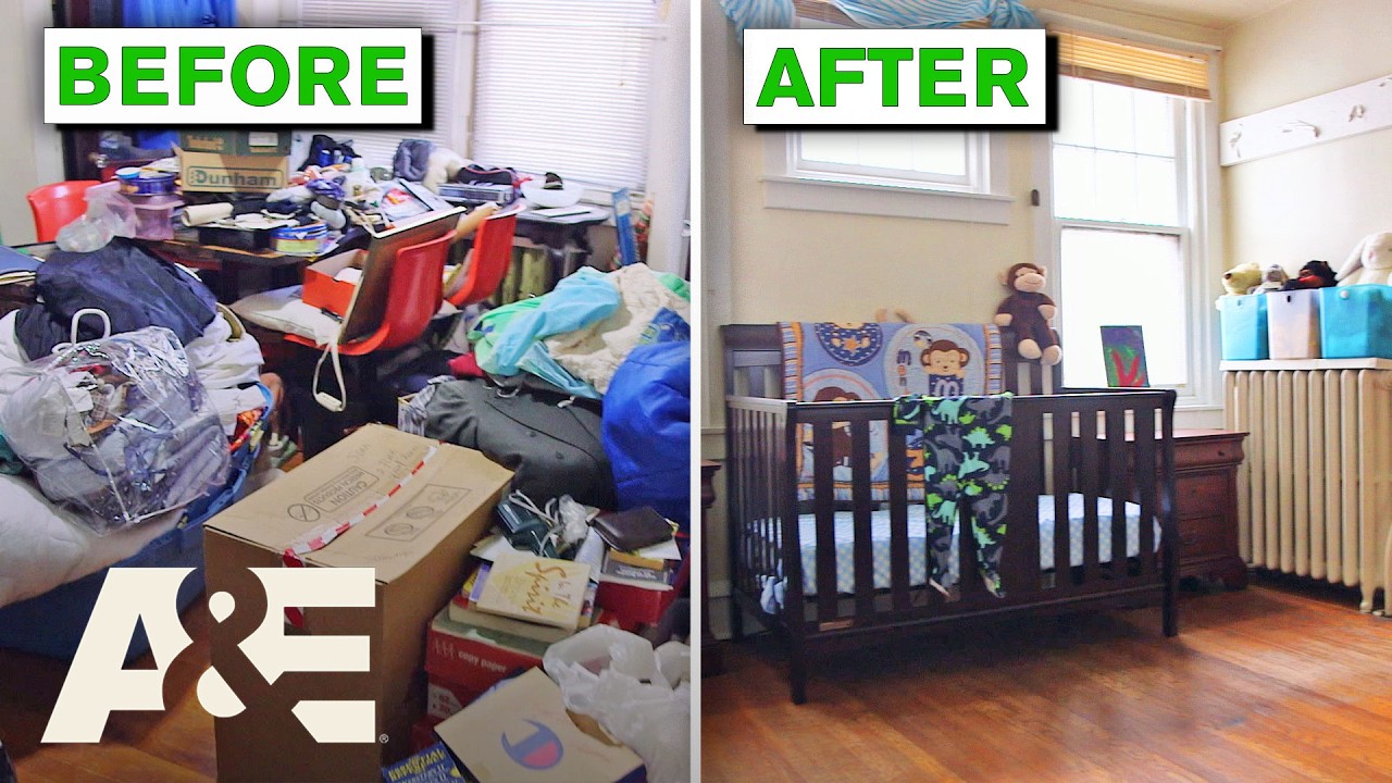 Hoarders: A New Baby Pushes Families to Clean Up *Compilation* | A&E