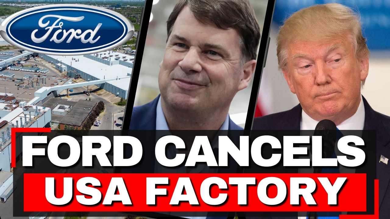 Ford ABANDONS $5.8B US Plant - Canada CAPTURES $19B Battery Market