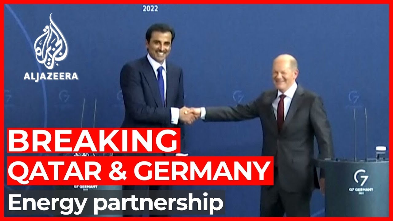 Qatar's Emir meets German chancellor in Berlin