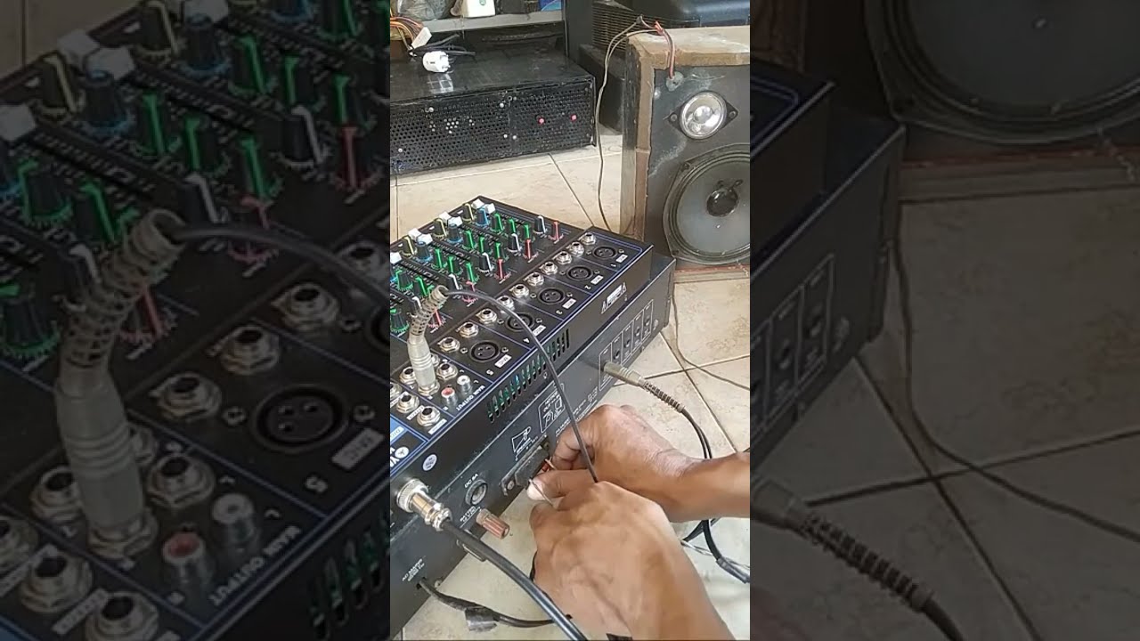 Cara Seting Mixer Yamaha Mg07bt Ke Ampli Toa Za 150