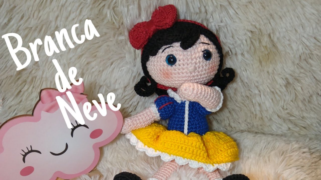 Branca de Neve em Amigurumi - 1° Parte