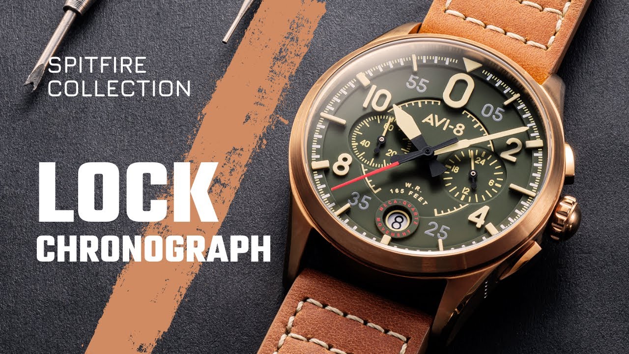 [REVIEW] Lock Chronograph | Spitfire Collection  | AV 4089