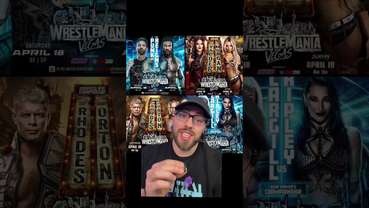 Кто станет чемпионами мира ПОСЛЕ WrestleMania 42? #WWE #WrestleMania #прогнозы