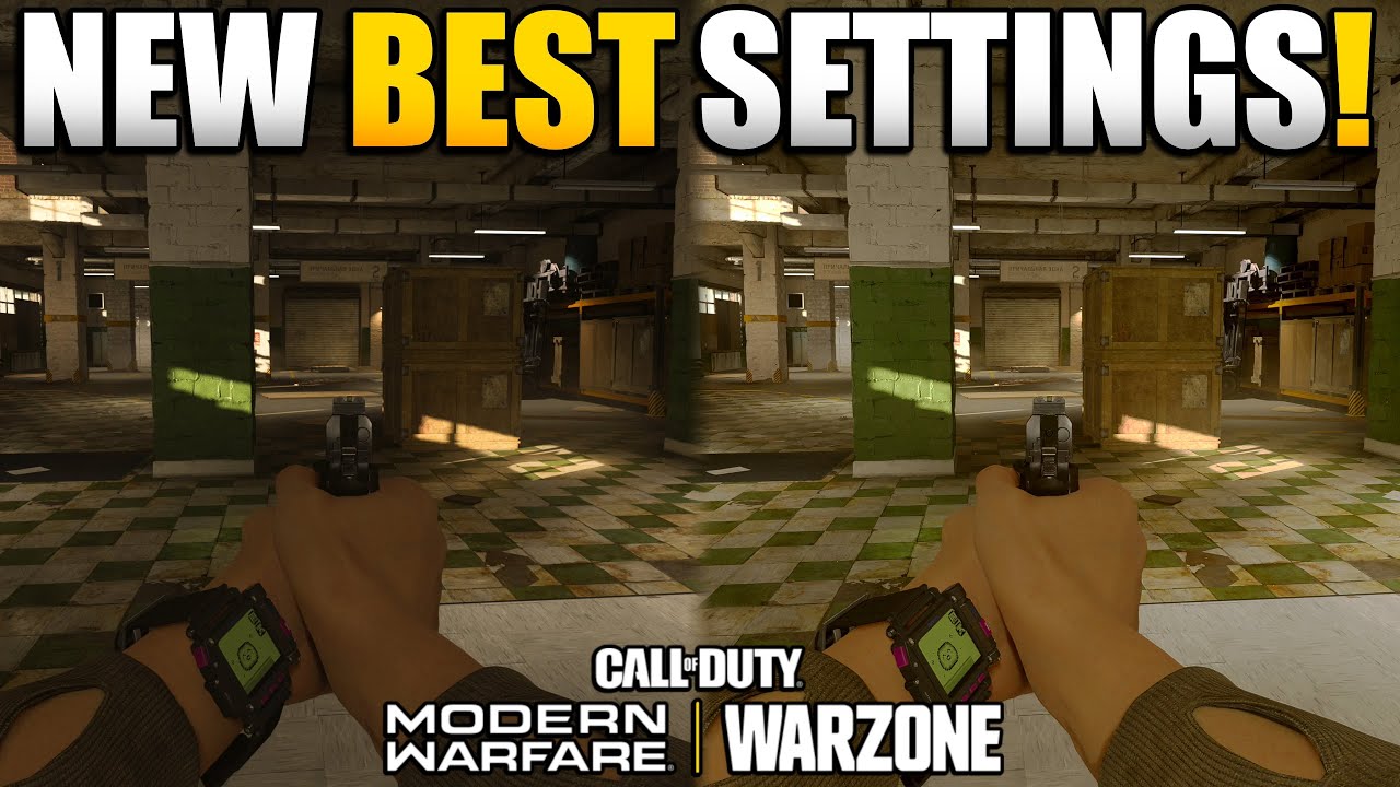 All New Best Settings For Console & PC (Graphics/Controller) for WARZONE | Modern Warfare Season 6