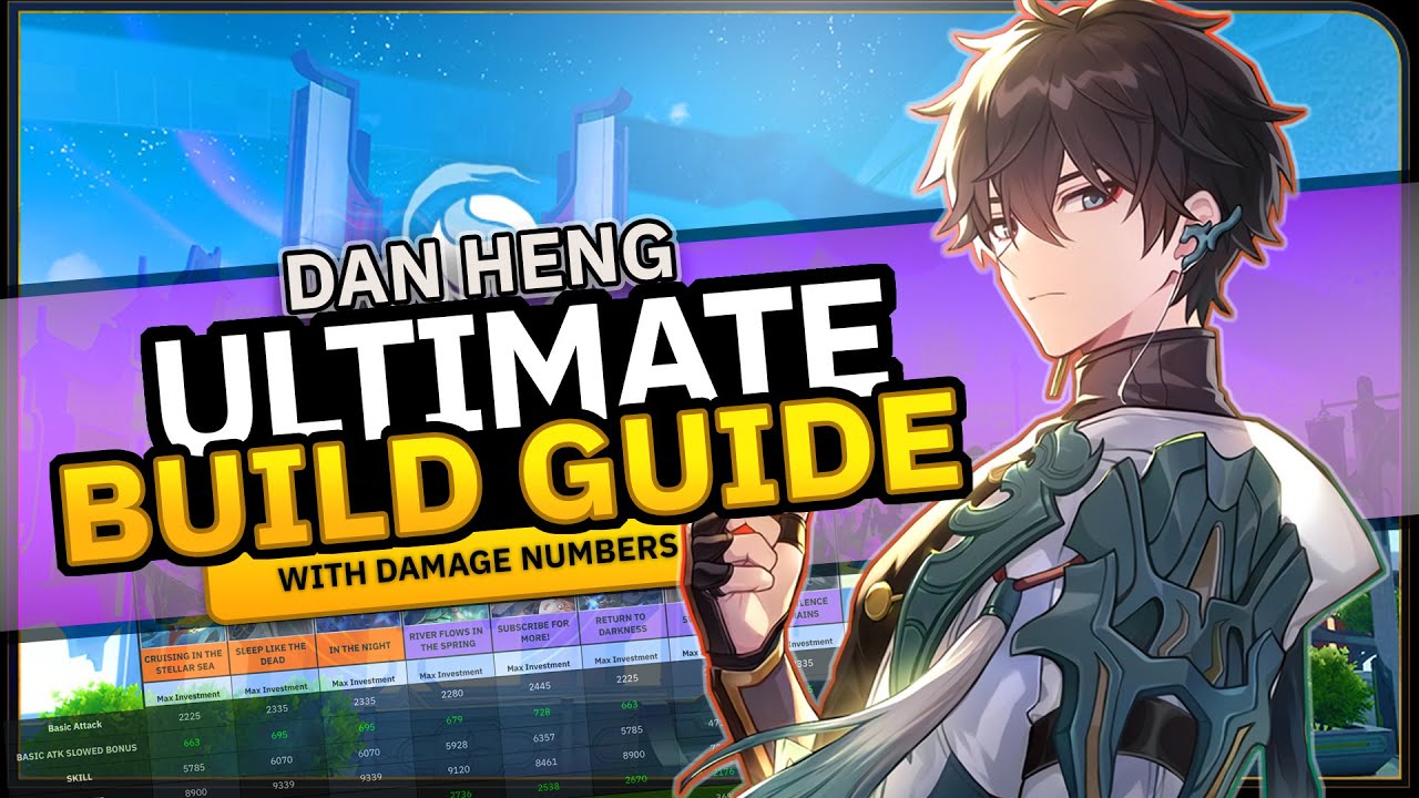 DAN HENG STRONGEST BUILD GUIDE WITH DAMAGE NUMBERS! | Honkai Star Rail v1.0