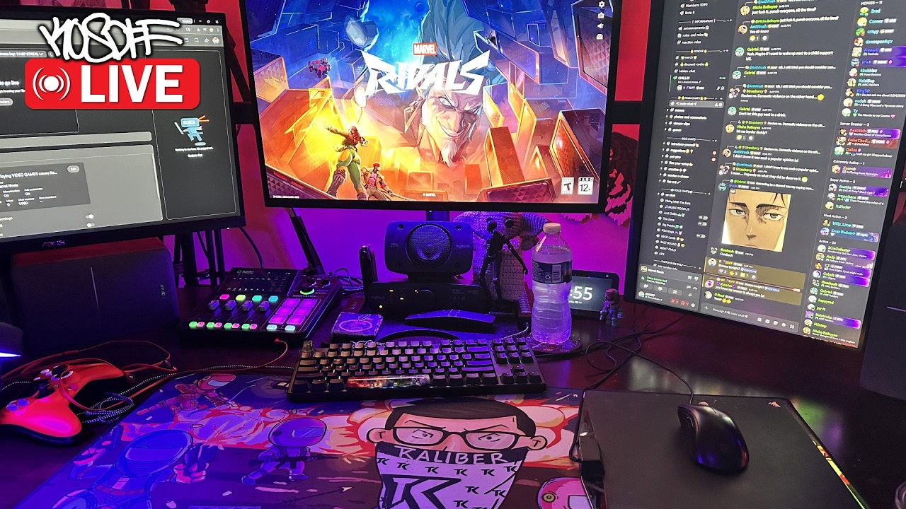 🔴LIVE! 🤙Playing VIDEO GAMES cause its WEDNESDAY 🤙 Marvel Rivals + Minecraft 🤙