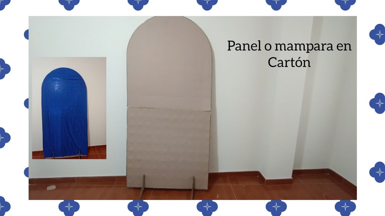 panel o mampara para fiestas (en cartón)fondo para tus eventos