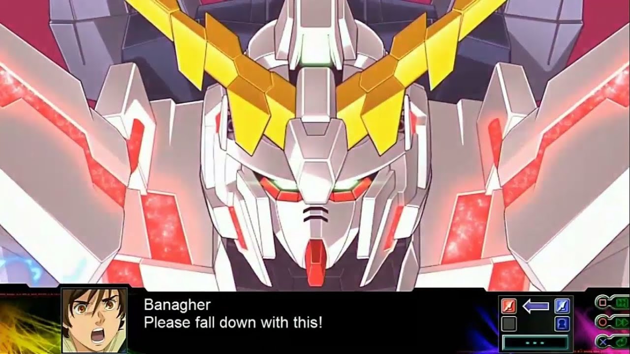 Super Robot Wars Z3: Jigoku Hen - Unicorn Gundam Destroyer Mode All Attacks (English Subs)