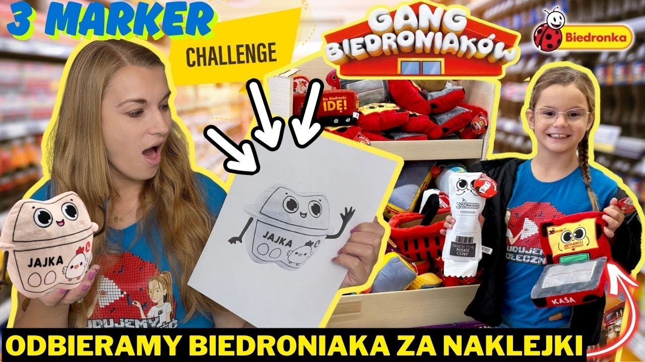 3 marker challenge z utrudnieniami- wersja Gang Biedroniak&oacute;w🐞🤩 Rozwiązanie konkursu💖