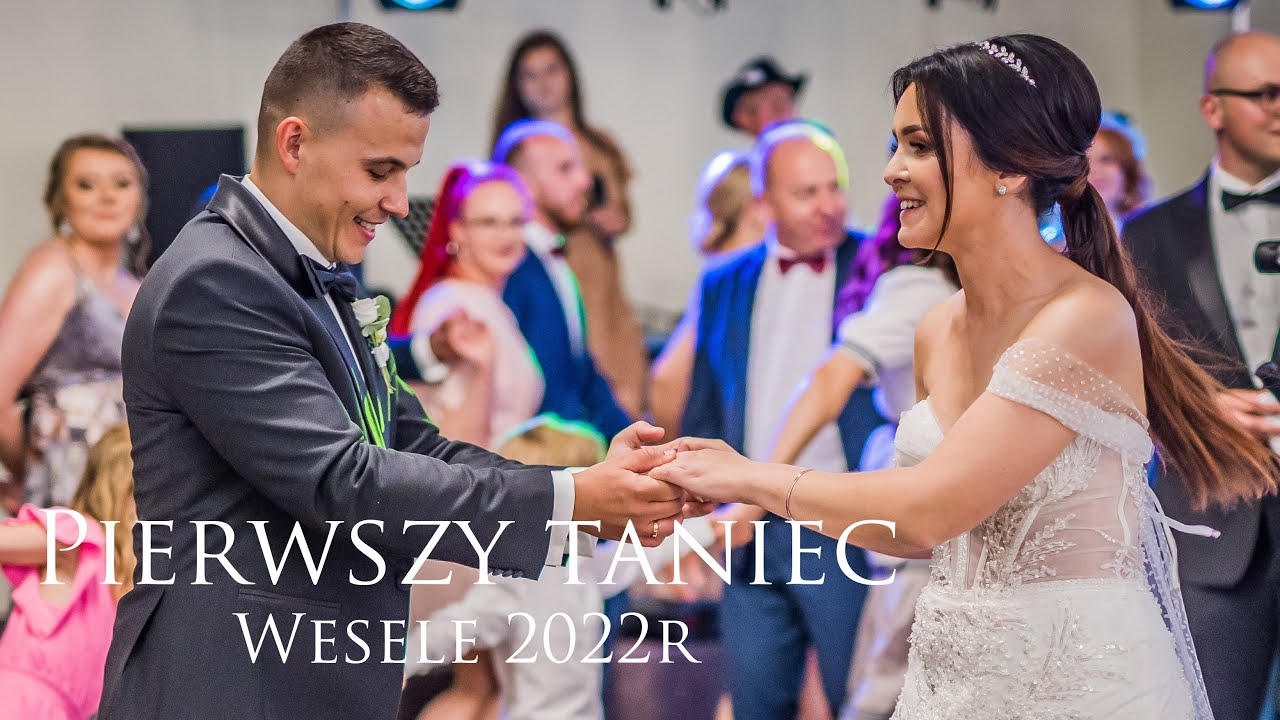Dynamiczny Pierwszy taniec Klaudia i Paweł WESELE 2022 Zespół CIENKI BOLEK Sala Belle Epoque