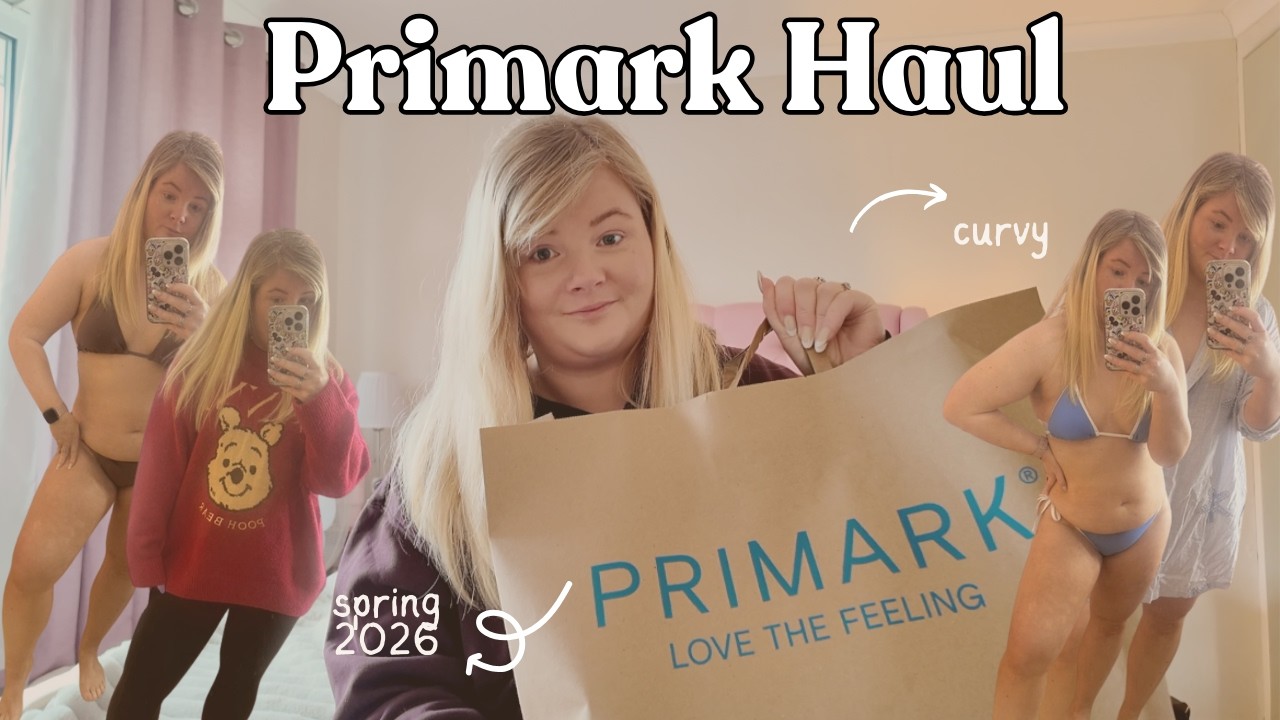 Примерка одежды из Primark ✨ Весенняя мода ✨ Февраль 2026