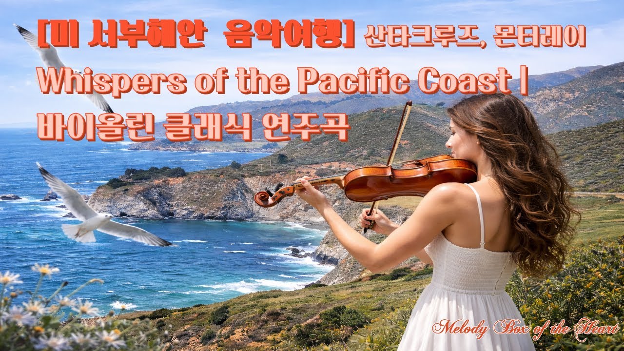 [Playlist]Whisper of the pacific Coast_ Violin Instrumental | 미 서부 해안 음악 여행_감성 바이올린 연주곡 | 힐링음악