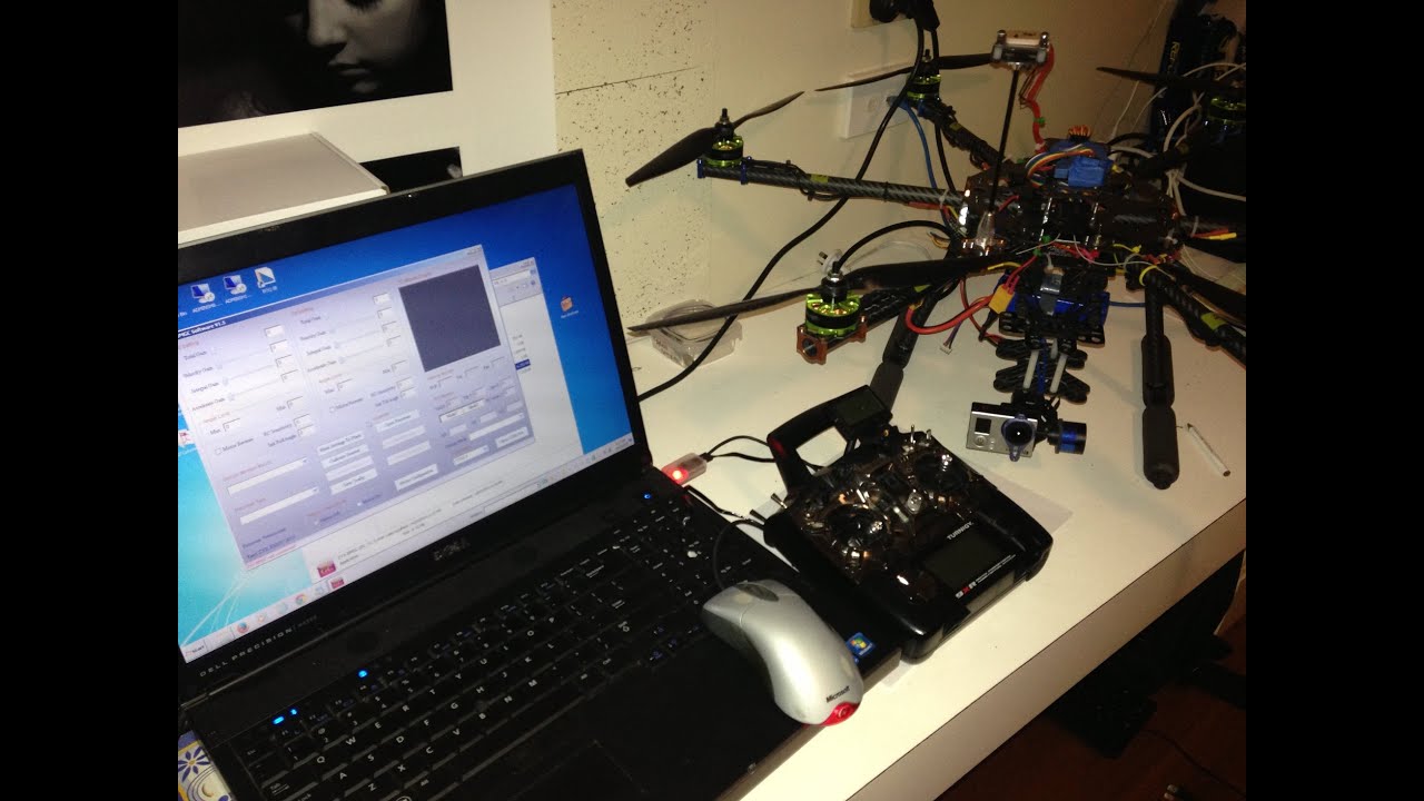 Tarot 2D Gimbal software configuration to manage tilt angle on my Tarot FY680 Hexacopter