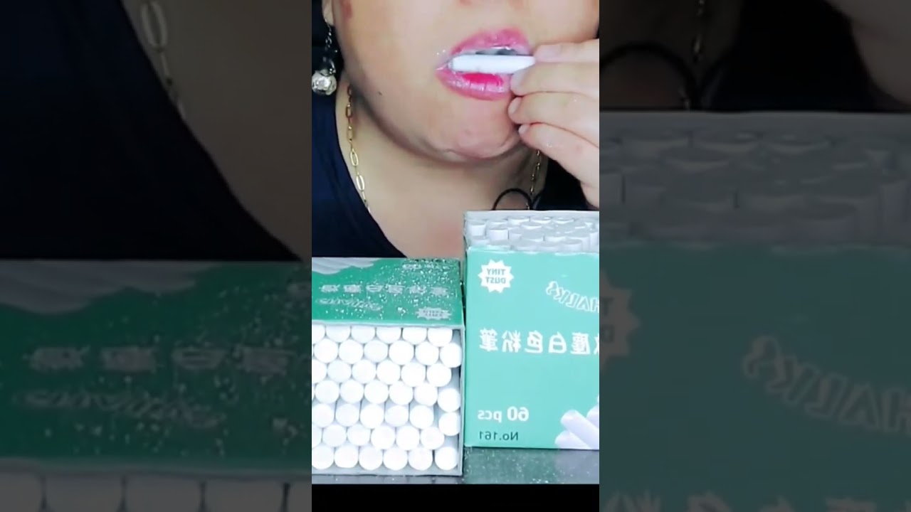 #eating #chalk #eatingasmr #mukbang