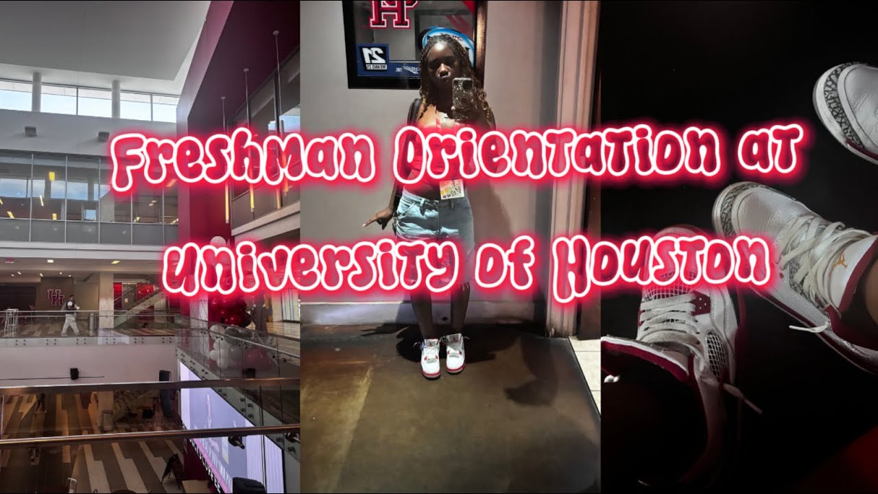 FRESHMAN ORIENTATION VLOG | UNIVERSITY OF HOUSTON (thrifting, enroll in classes, living on campus) 