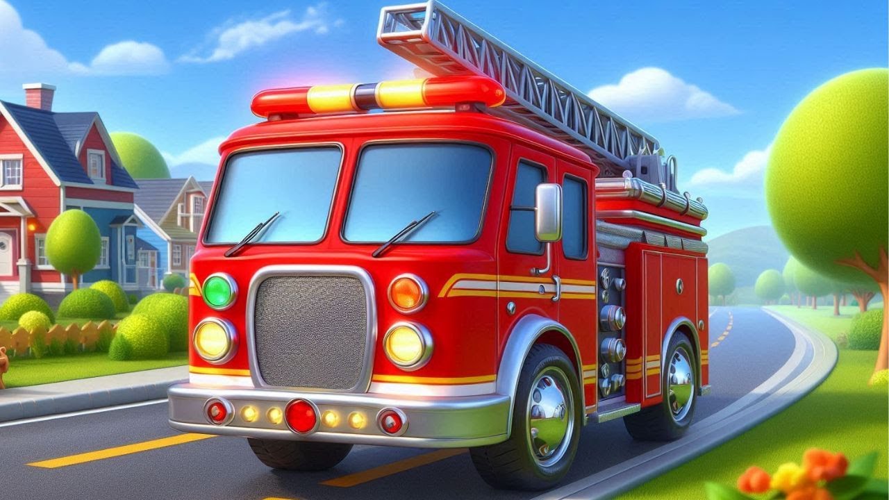 Hasiči 🚒🔥 | Dětská písnička | Dudu Panda