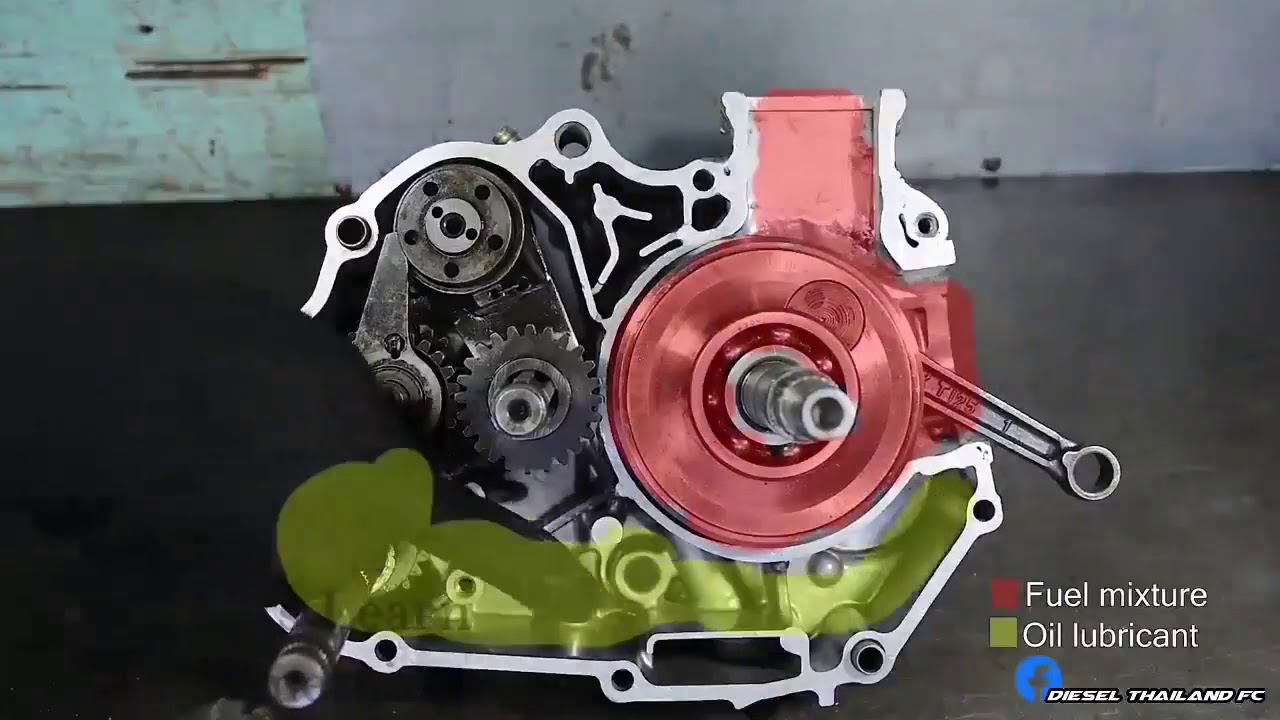 Quy trình độ máy Wave lên 2 thì tại Thailand | Wave 2 stroke Thailand