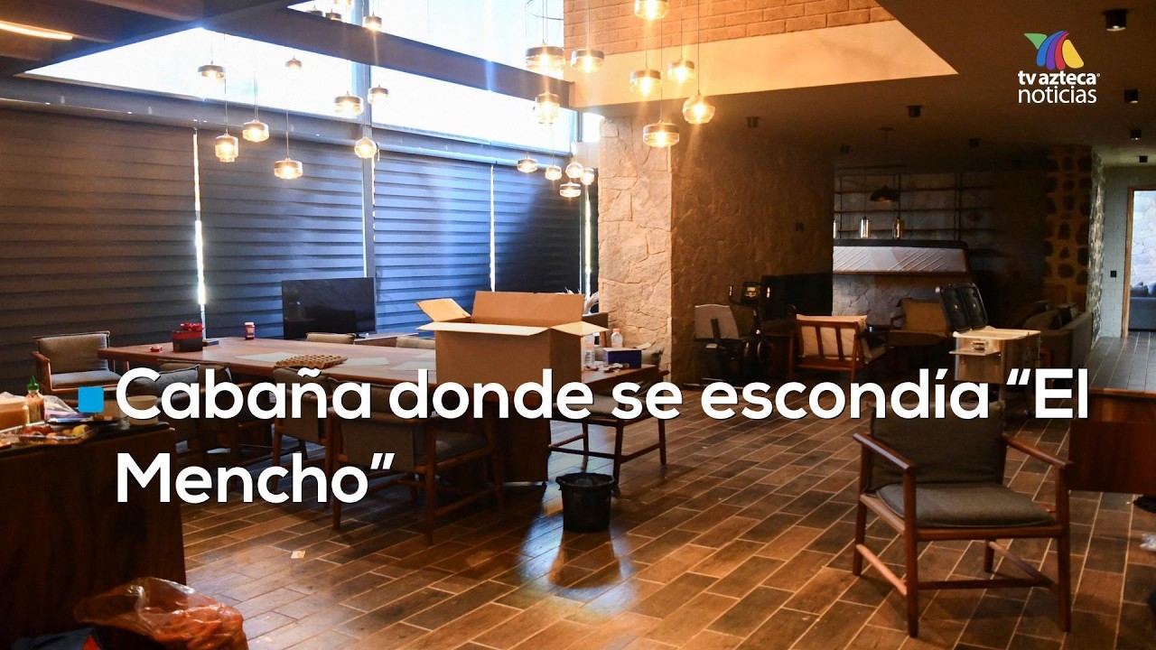 #AgendaMéxico | Así es la cabaña donde se escondía “El Mencho” en Tapalpa, Jalisco